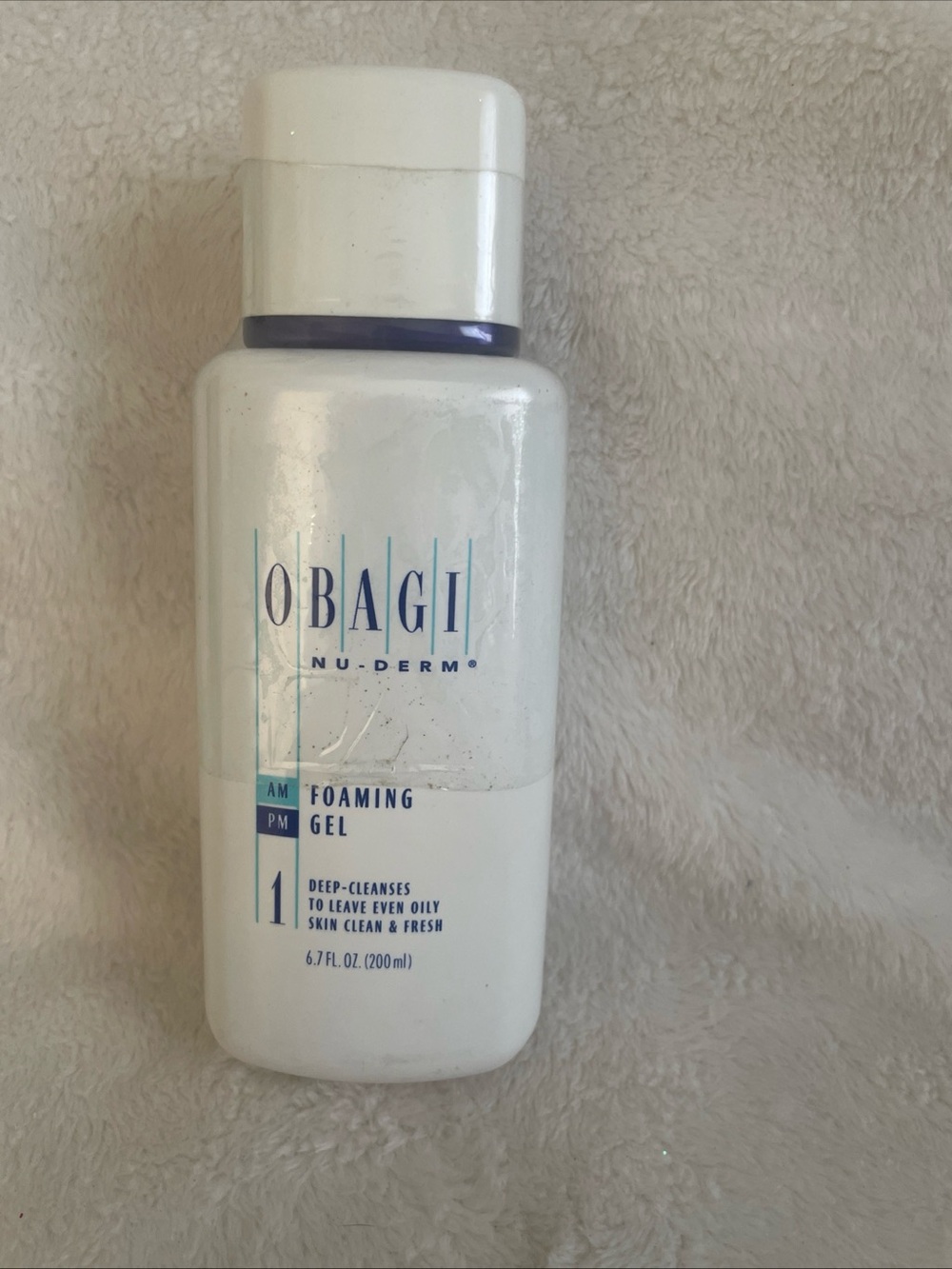 Obagi Nu-Derm Foaming Gel Cleanser 6.7 oz 200 ml Sealed